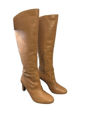 Naturalizer Henny Tall Tan
Leather Boots size 9M